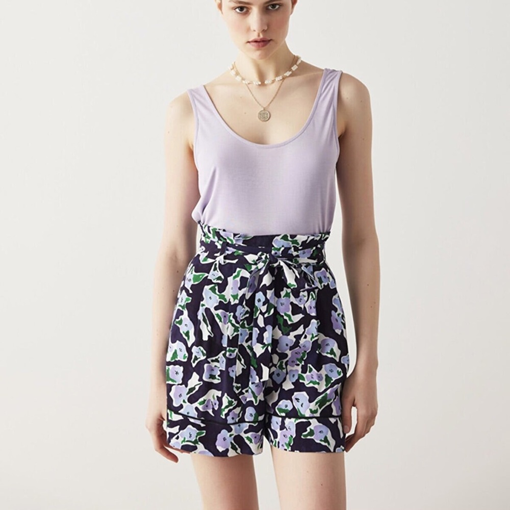 Flower Design Mini Short